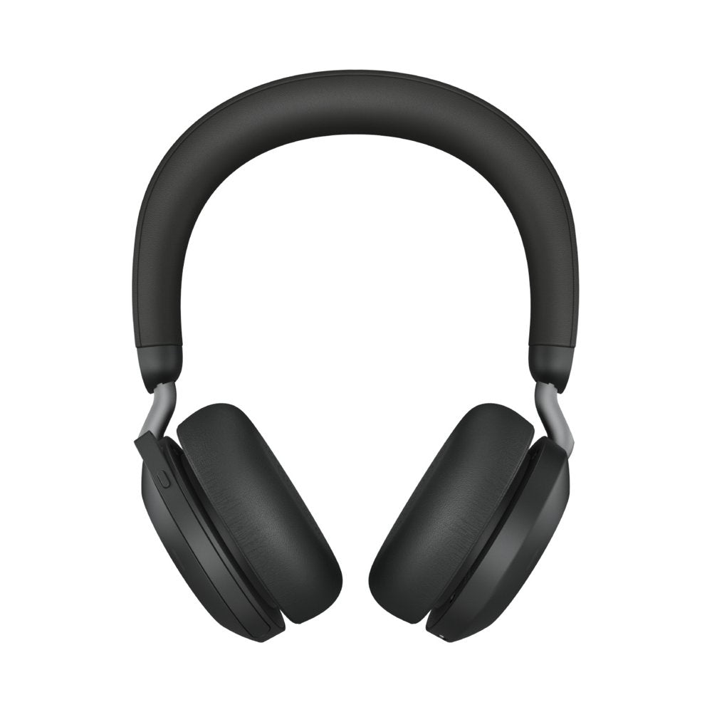 Jabra Evolve2 75 | Draadloze Headset USB-C Adapter | MS Teams | Zwart - Matmuis - Matmuis
